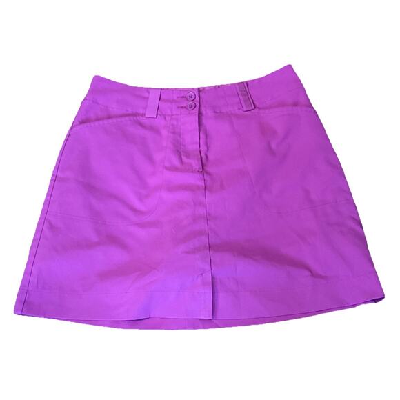 Nike Golf Pink Athletic Shorts Skort‎ Size 2 Pockets Dri-fit Women's - Picture 1 of 6
